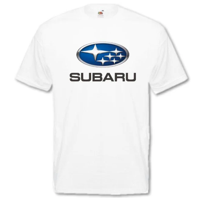 T-paita valkoinen - Subaru (A1076T)