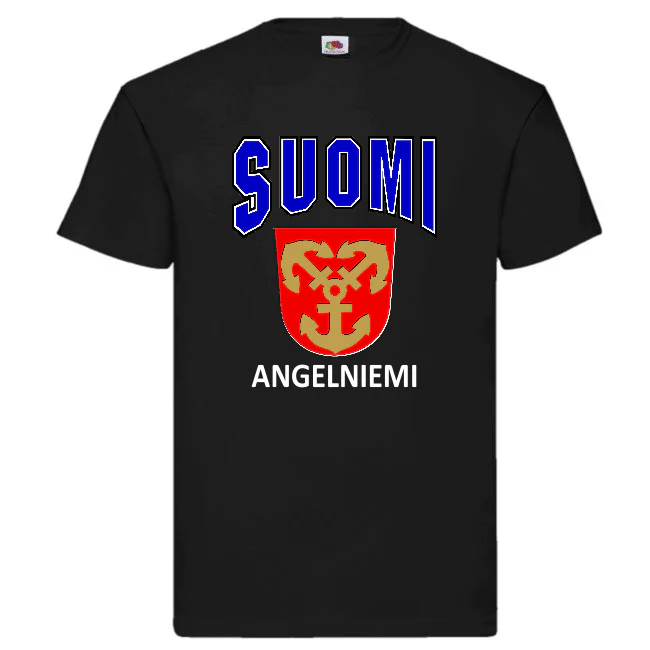 T-PAITA - SUOMI VAAKUNA - ANGELNIEMI