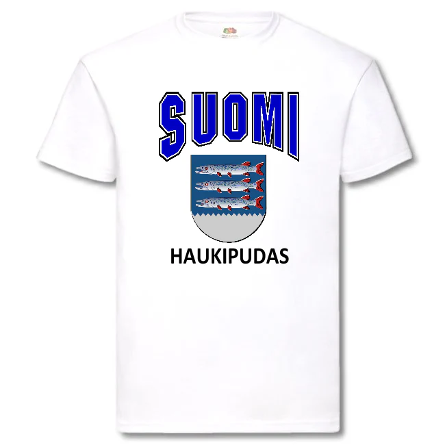 T-PAITA - SUOMI VAAKUNA - HAUKIPUDAS - Image 3