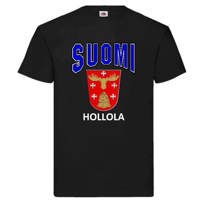 T-PAITA - SUOMI VAAKUNA - HOLLOLA