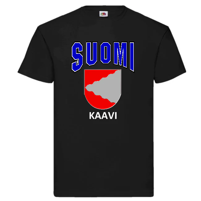 T-PAITA - SUOMI VAAKUNA - KAAVI