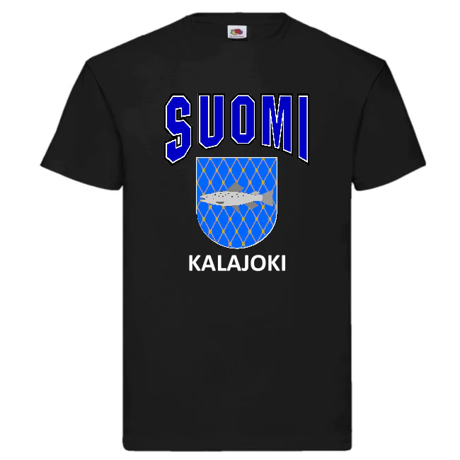 T-PAITA - SUOMI VAAKUNA - KALAJOKI