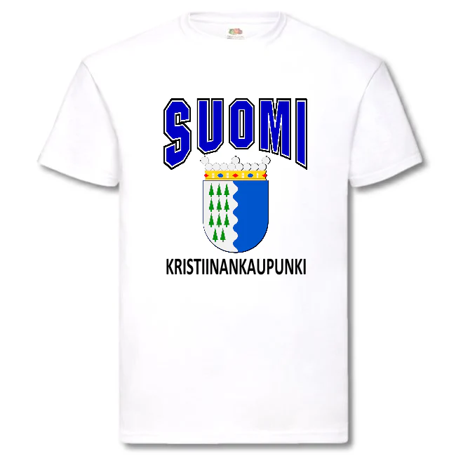 T-PAITA - SUOMI VAAKUNA - KRISTIINANKAUPUNKI - Image 3