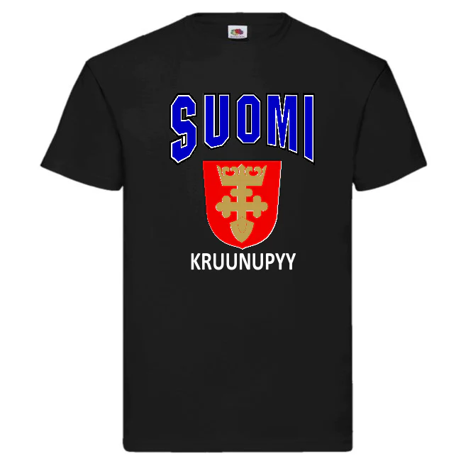 T-PAITA - SUOMI VAAKUNA - KRUUNUPYY