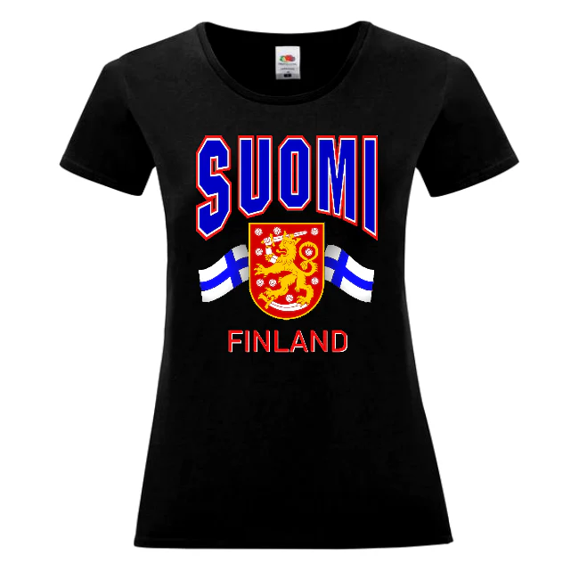 T-PAITA - SUOMI / VAAKUNA / LIPUT