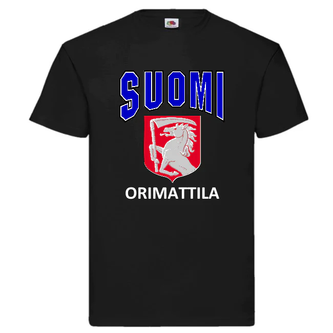 T-PAITA - SUOMI VAAKUNA - ORIMATTILA