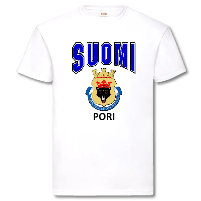 T-PAITA - SUOMI VAAKUNA - PORI