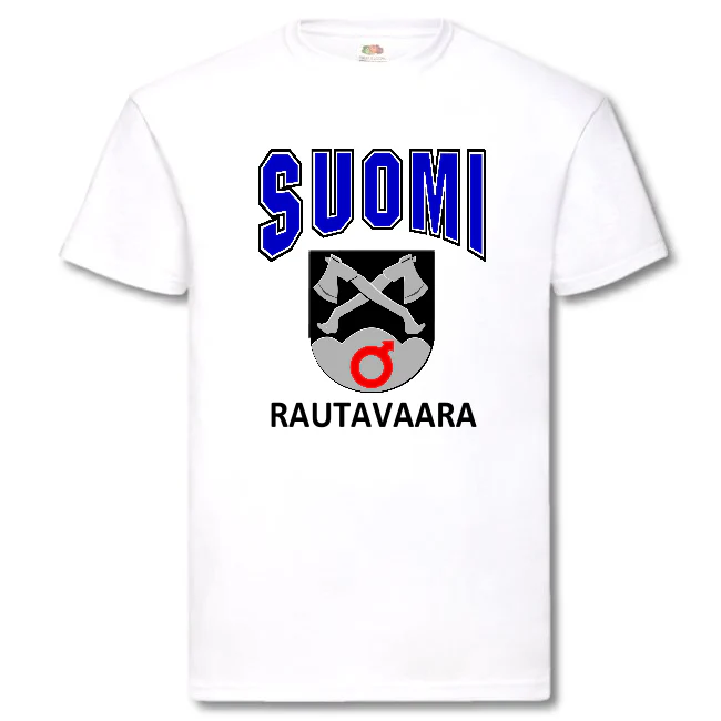 T-PAITA - SUOMI VAAKUNA - RAUTAVAARA