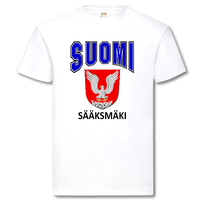 T-PAITA - SUOMI VAAKUNA - SÄÄKSMÄKI