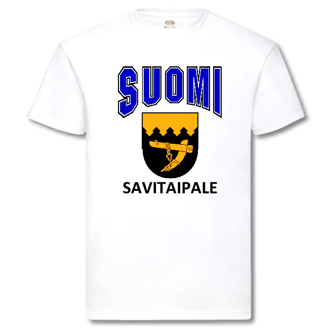 T-PAITA - SUOMI VAAKUNA - SAVITAIPALE