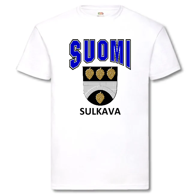 T-PAITA - SUOMI VAAKUNA - SULKAVA