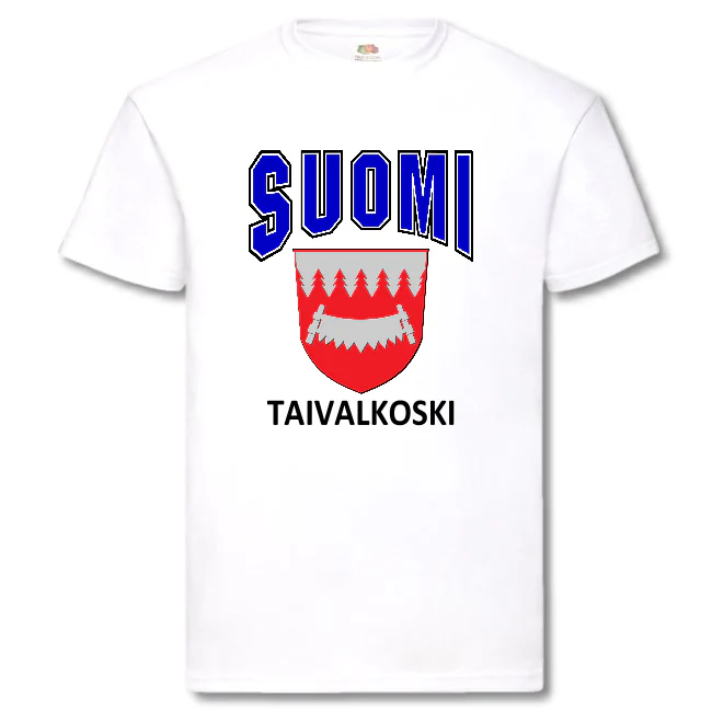 T-PAITA - SUOMI VAAKUNA - TAIVALKOSKI