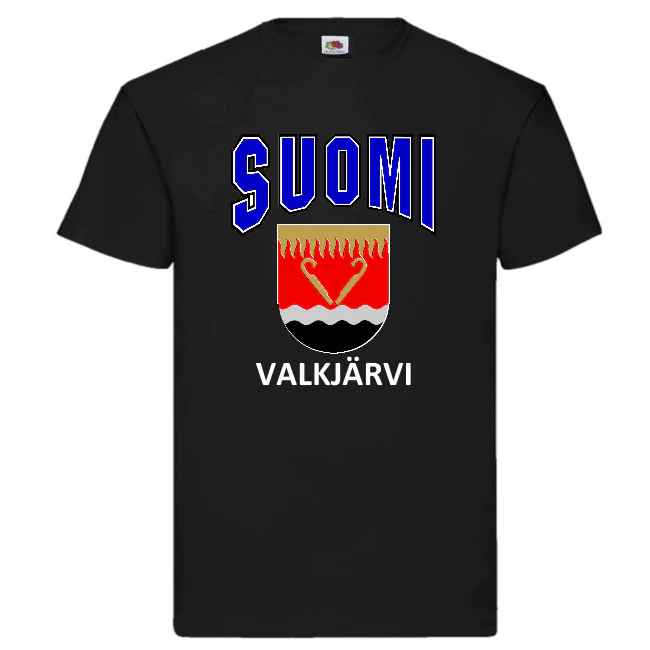 T-PAITA - SUOMI VAAKUNA - VALKJÄRVI