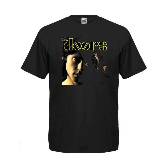T-PAITA musta - THE DOORS (00 1122)
