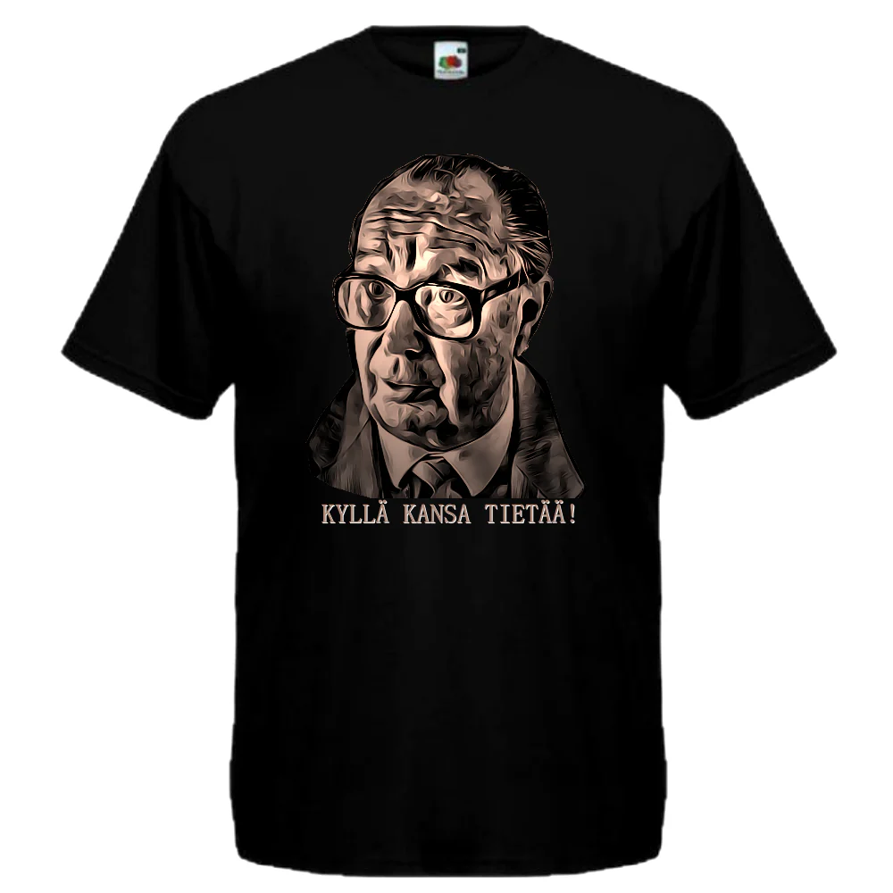 T- PAITA  VEIKKO VENNAMO / KYLLÄ KANSA TIETÄÄ. (2591)