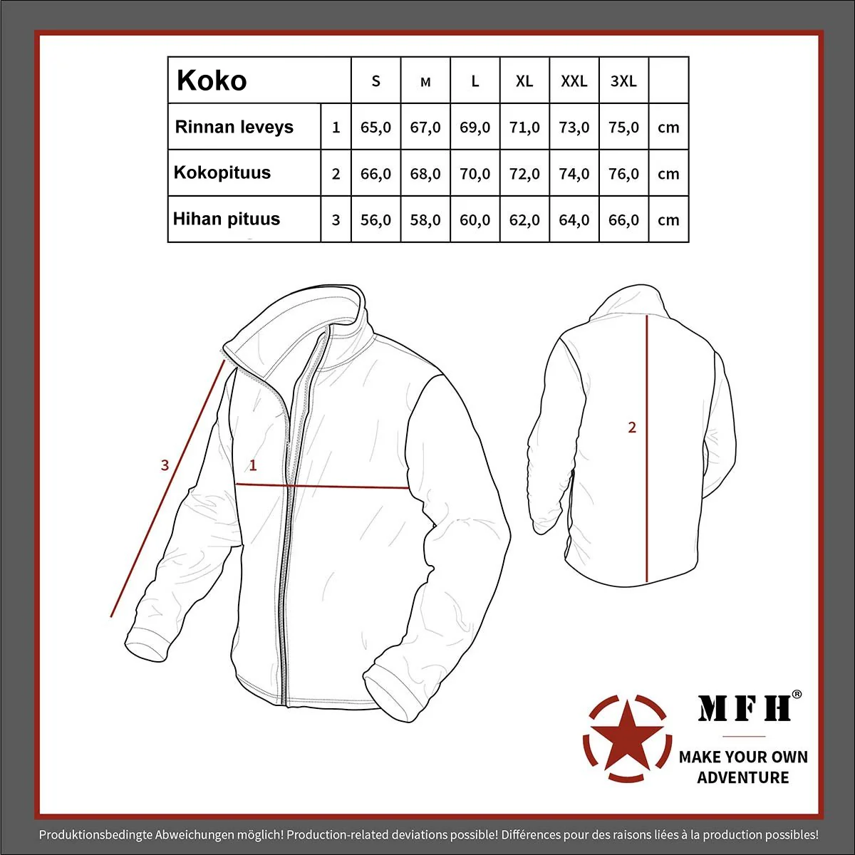MFH TAKKI - US CWU Flight Jacket Heavy - musta - Image 5