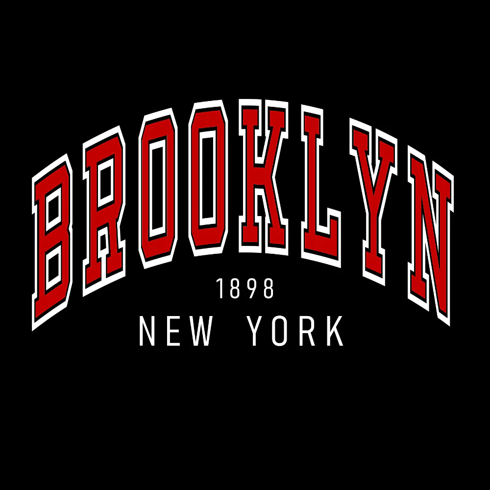 TEKNINEN T-PAITA BROOKLYN 1898 NEW YORK (2806) - Image 2