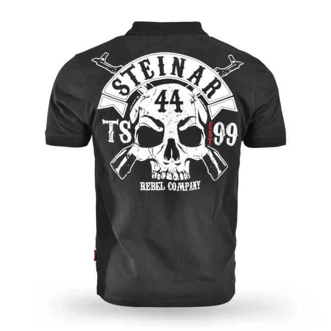 THOR STEINAR - Pikeepaita musta - Polo Skull - Image 2