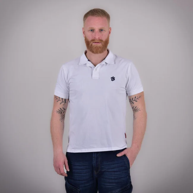THOR STEINAR - Pikeepaita valkoinen - Polo Fortun - Image 2