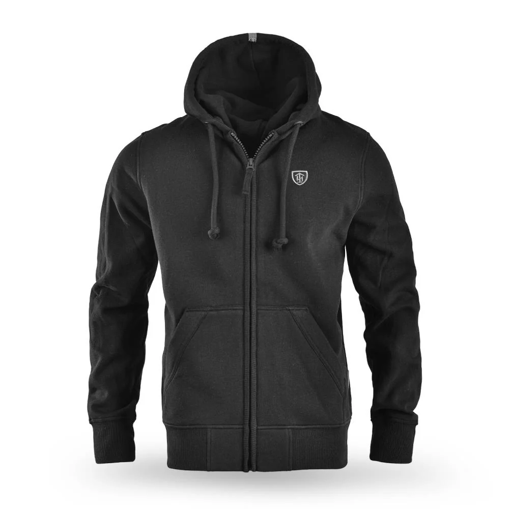 THOR STEINAR - vetoketjuhuppari musta - Legendary hooded jacket - Image 4