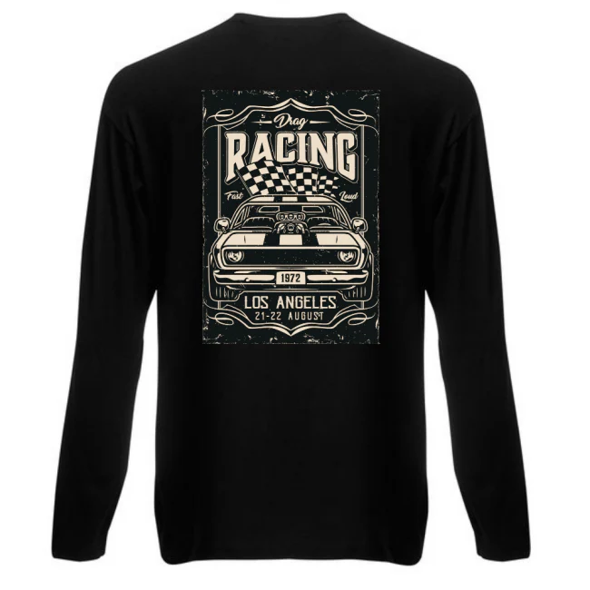 VAUHTI Pitkähihainen Paita - DRAG RACING (00 1426) - Image 2