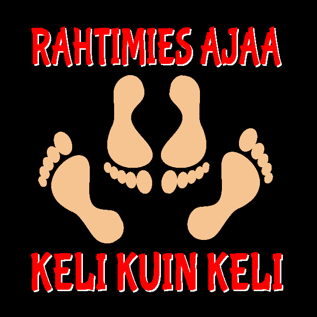 Verkkoperälippis RAHTIMIES AJAA KELI KUIN KELI (00 2781) - Image 2