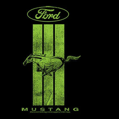 VETOKETJUHUPPARI - GREEN MUSTANG STRIPE (RP916) - Image 2