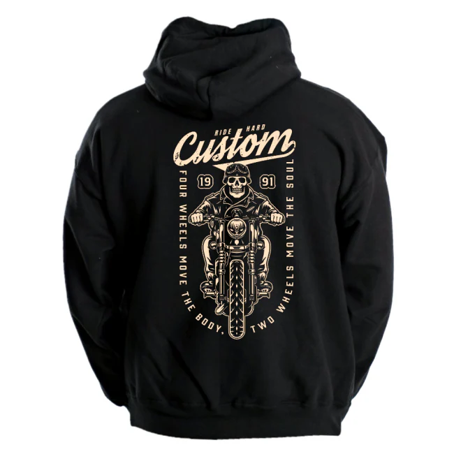 VETOKETJUHUPPARI MUSTA CUSTOM - FOUR WHEELS MOVE (00 2517) - Image 2