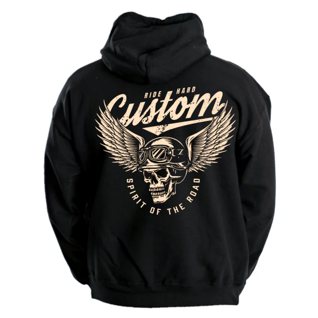 VETOKETJUHUPPARI MUSTA CUSTOM- SPIRIT OF THE ROAD (00 2493) - Image 2
