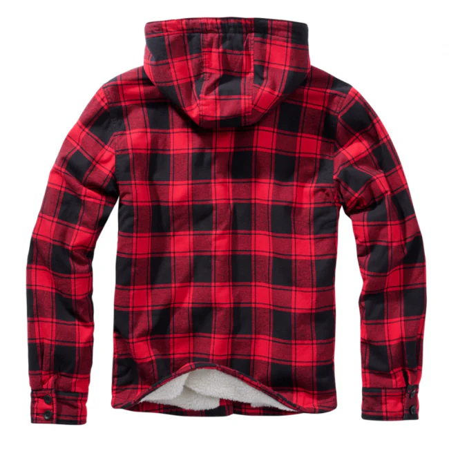 VUORELLINEN FLANELIPAITA Pu/Mu - Lumberjacket hooded - Image 2