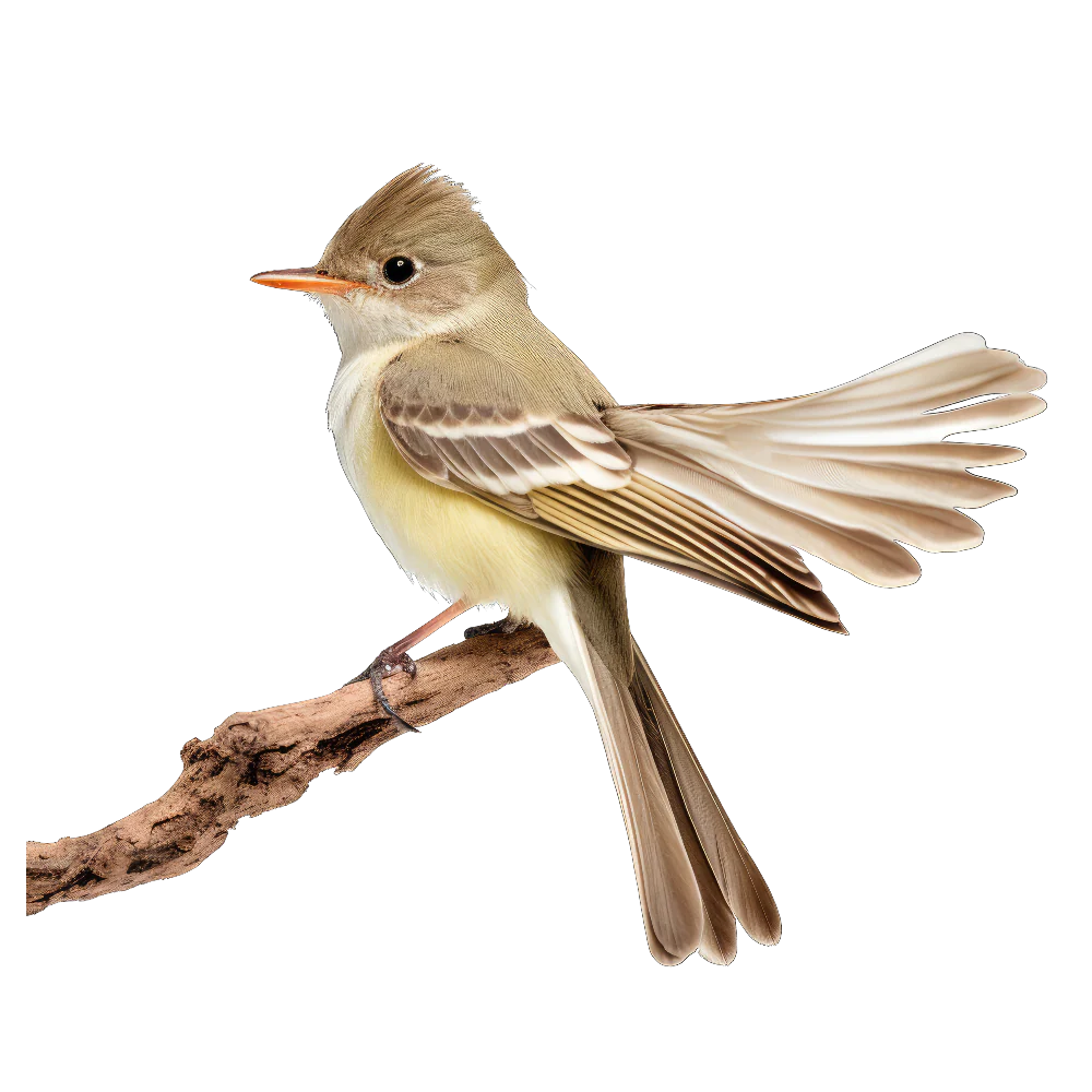 Willow flycatcher bird 2- paitakuva