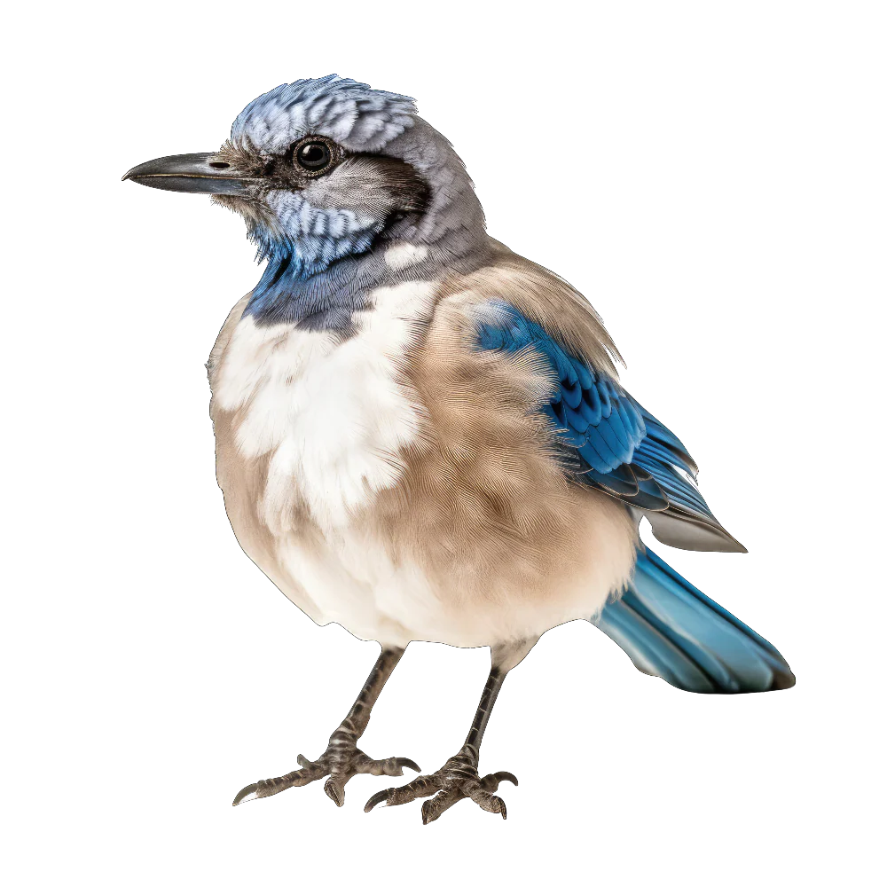 Woodhouses scrub-jay bird 1- paitakuva