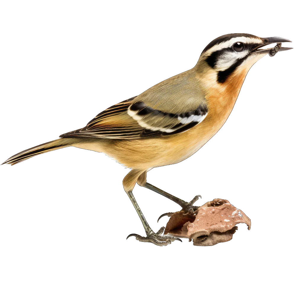 Worm-eating warbler bird 1- paitakuva