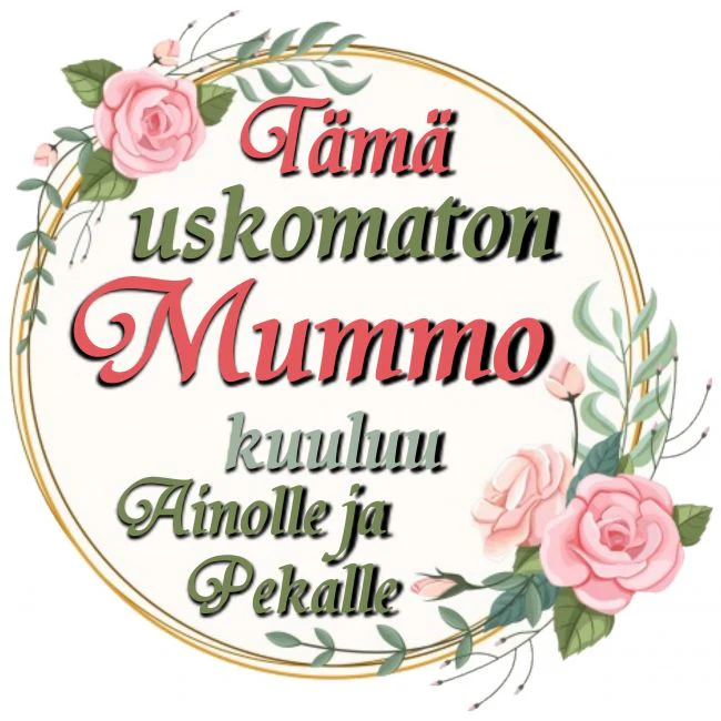 YÖPAITA VALK - USKOMATON MUMMO OMALLA NIMELLÄ - Image 2